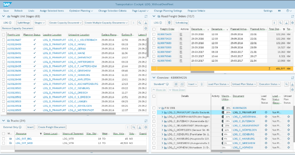 Executing VSR Optimization