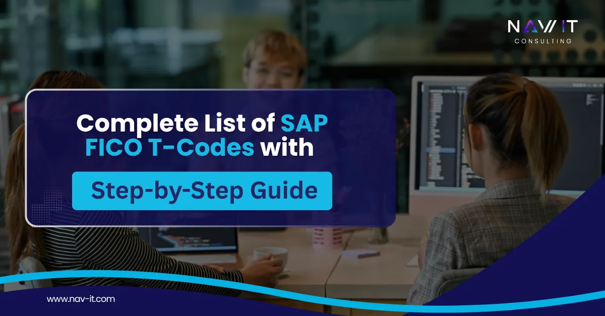 Complete list of SAP FICO T-Codes with step-by-step guide for finance configuration and transaction management in SAP