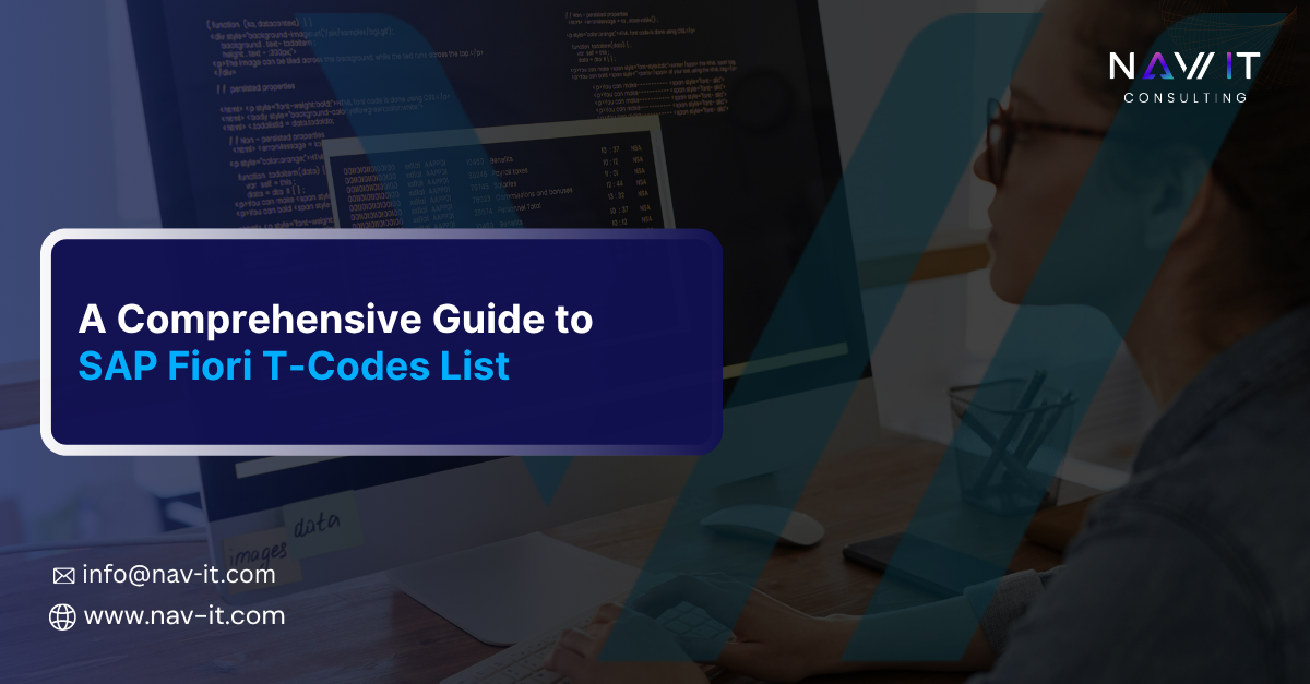A Comprehensive Guide to SAP Fiori T-Codes List