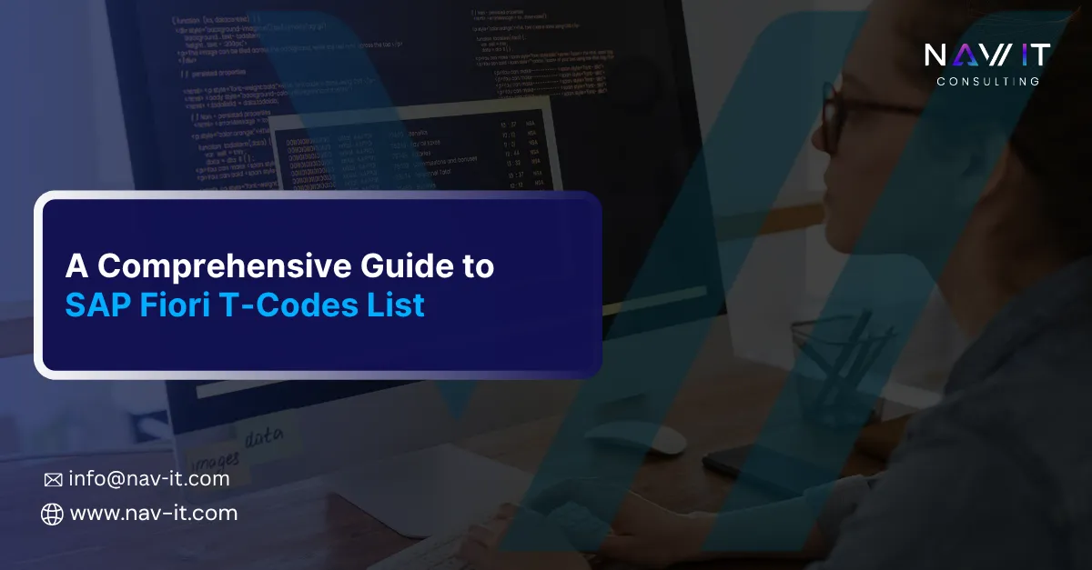 SAP Fiori T-Codes List