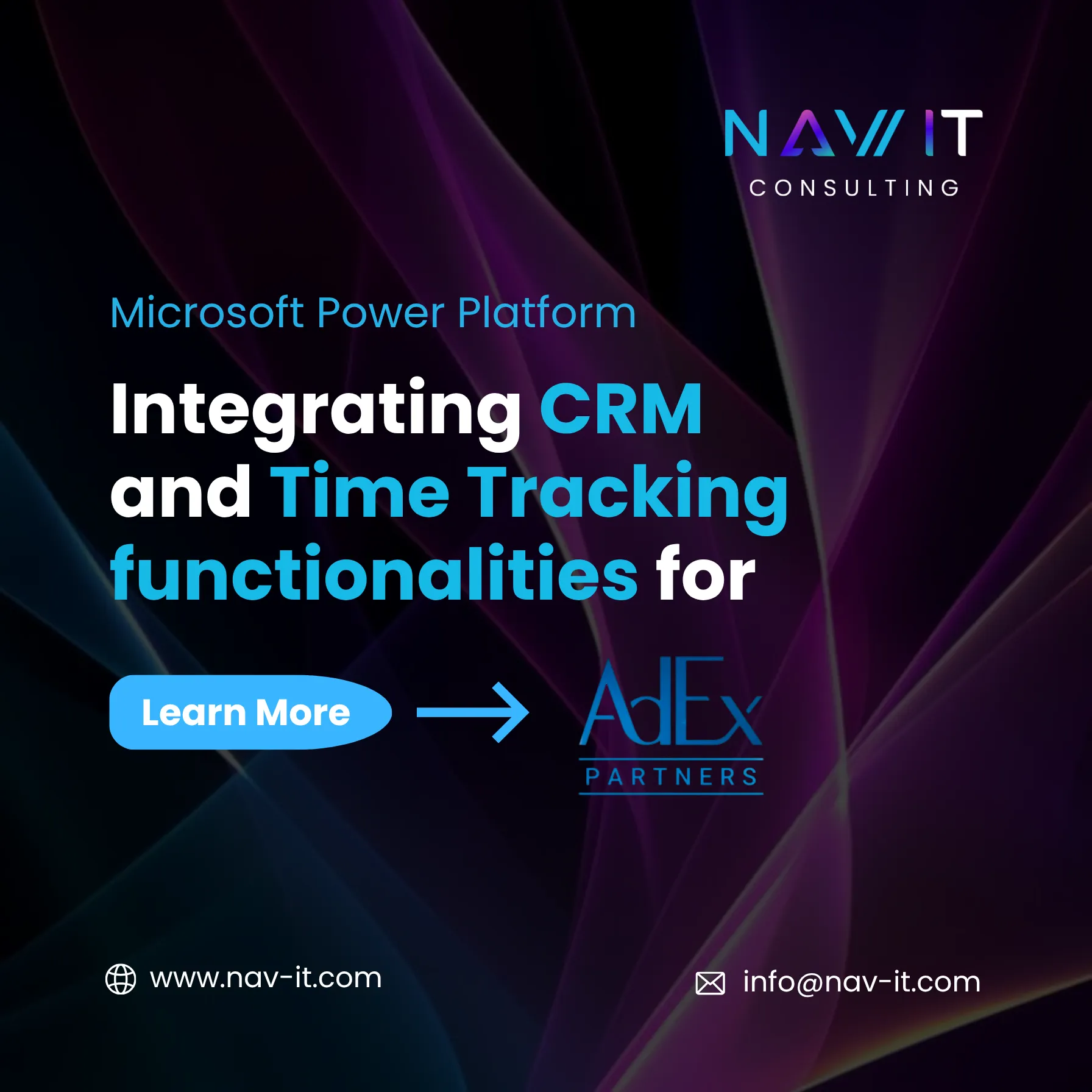 Integrating CRM and Time Tracking Functionalities for AdEx Partners