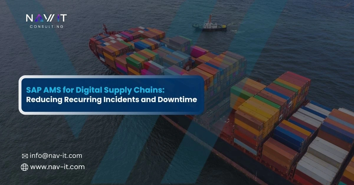 SAP AMS for Digital Supply Chains